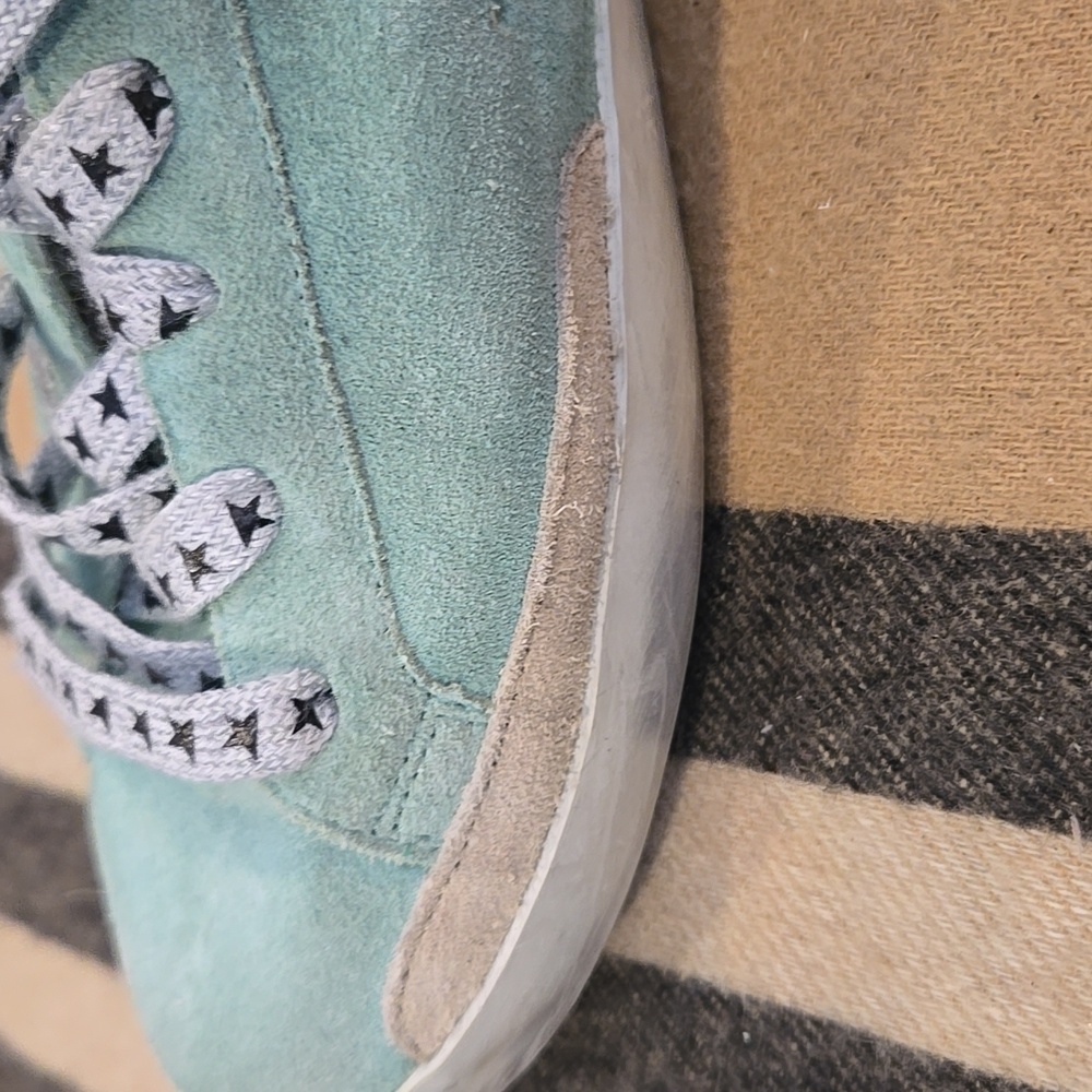 Golden Goose Super-Star With Glitter Star Sz 41 Made In Italy - Picture 16 of 16